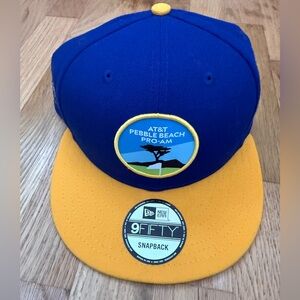 AT&T PEBBLE BEACH PROAM NEW ERA SNAPBACK HAT
New with tag